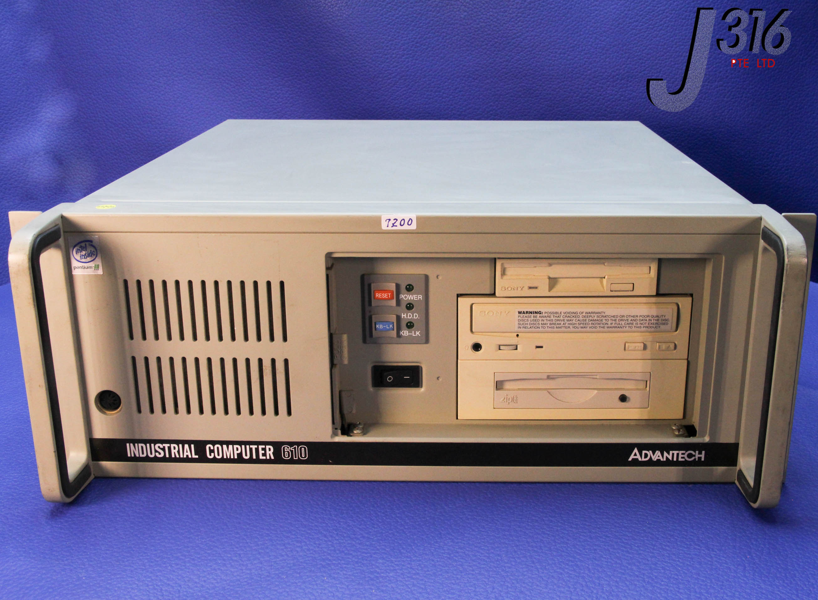 7200 Advantech Industrial Computer 610 Ipc 610bp 260 J316gallery